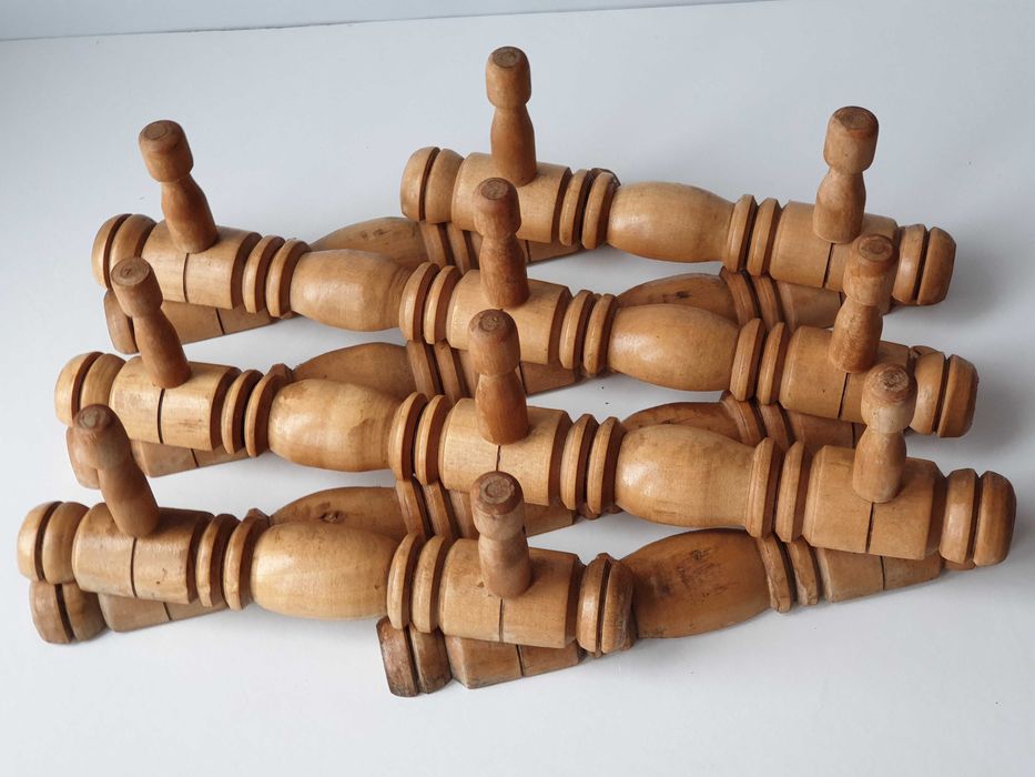 Вішалка з дерева "Гармошка"дерев'яна розсувна часів срср