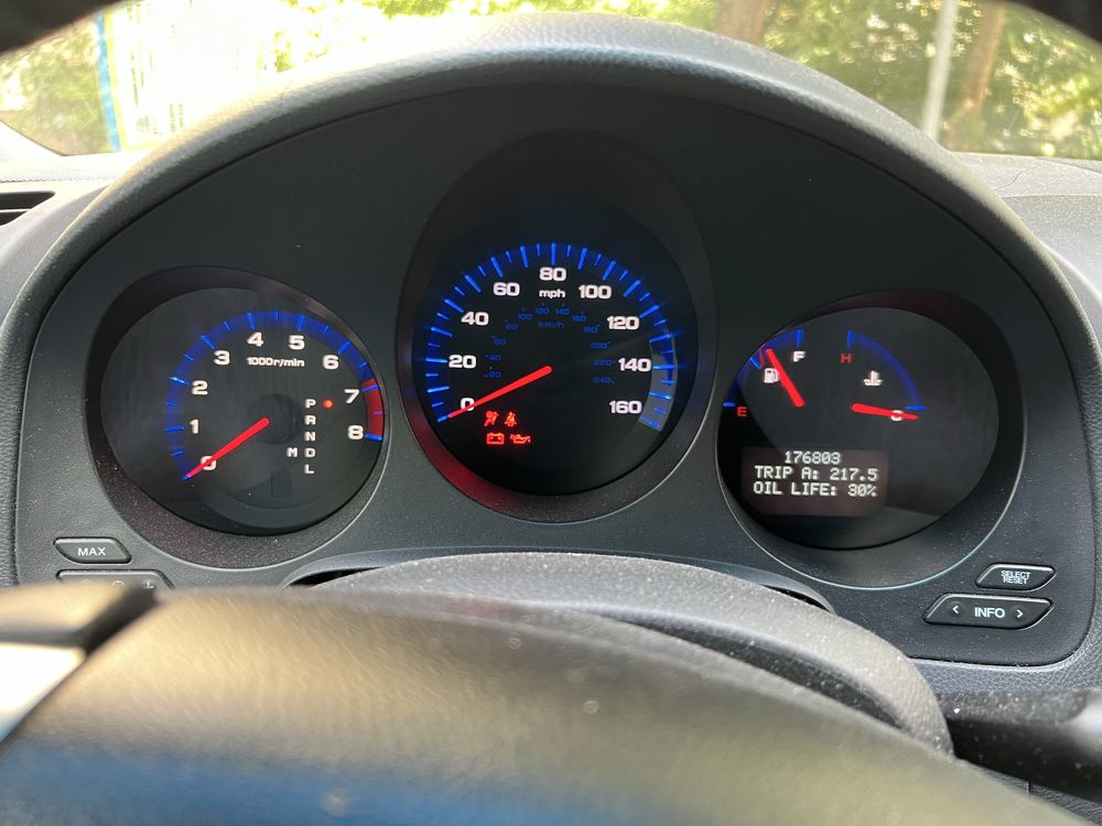 Honda Acura TL benzyna + LPG