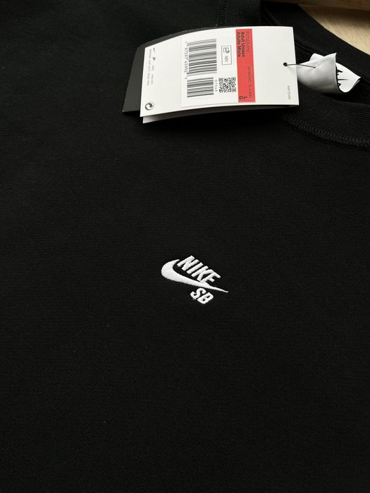 Оригінал Nike SB (S,L) Fleece Essential Logo Свитшот Кофта FV7353