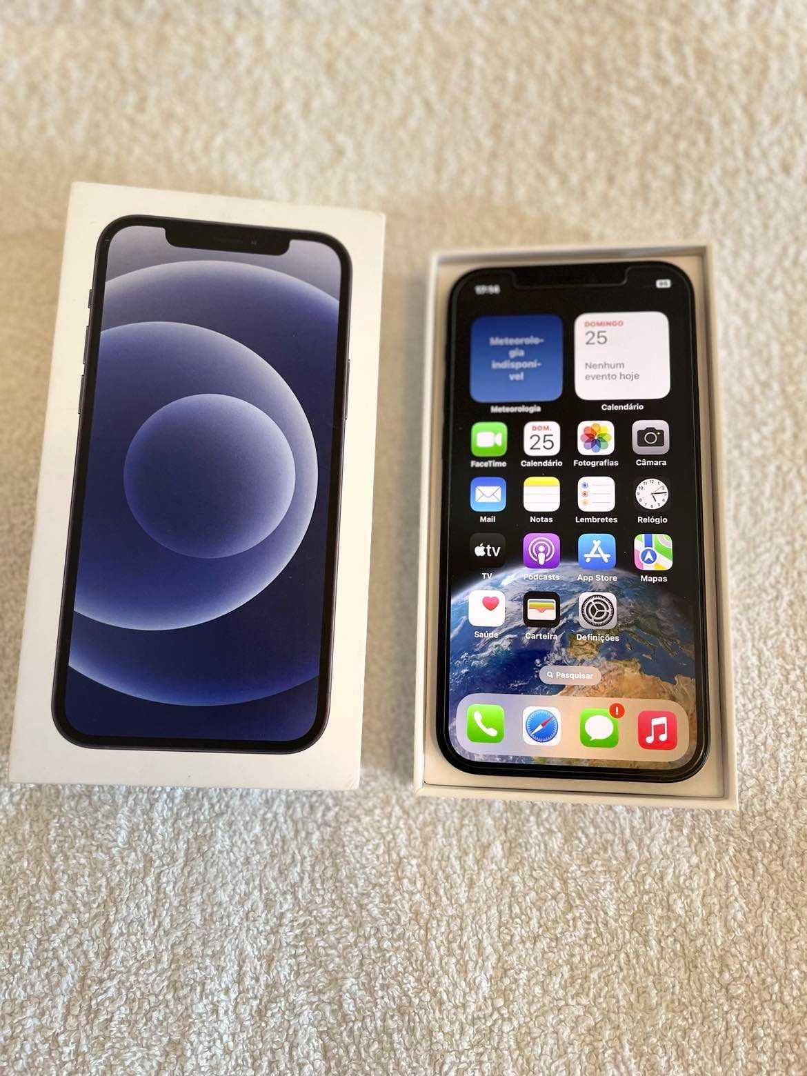 iphone 12 64GB preto  nao faço trocas