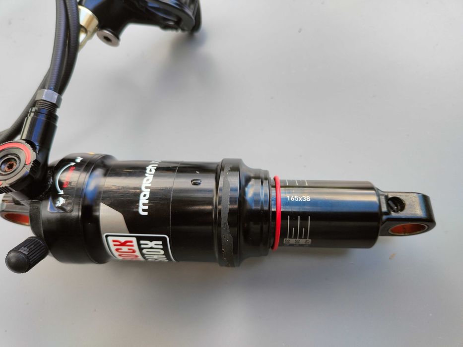 Damper ROCK SHOX MONARCH XX  165x38 + Manetka!