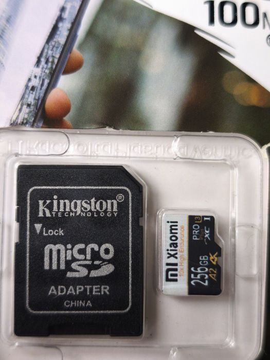 Карта пам'яті xiaomi 256gb нова