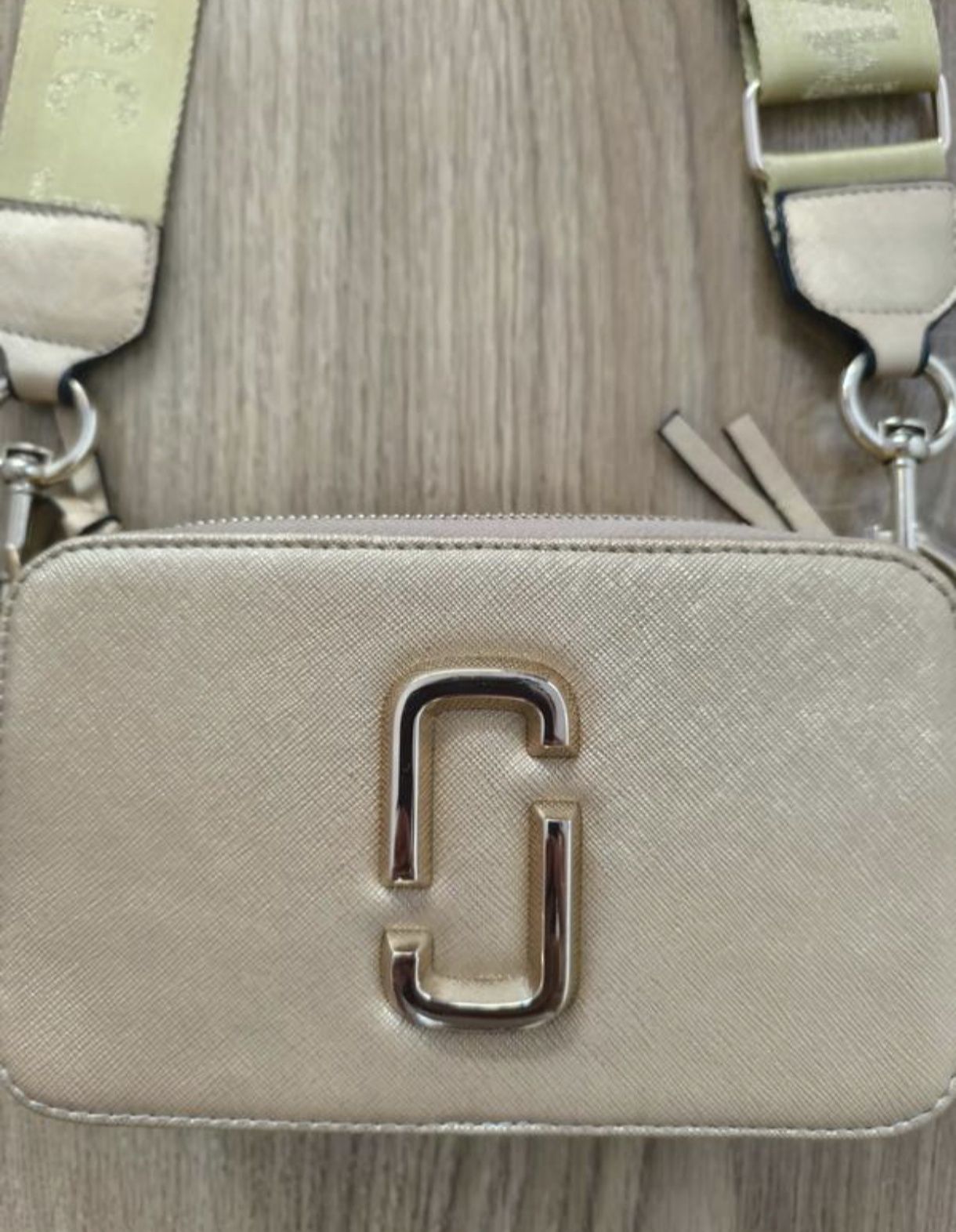 Сумка сумочка крос боди marc Jacobs в золотом цвете
