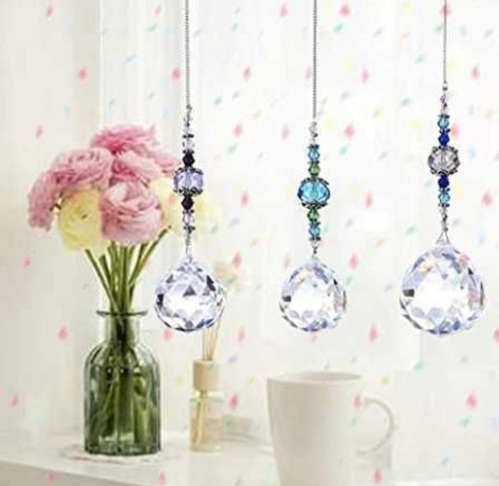 Dekoracja okienna łapacz słońca, kryształki