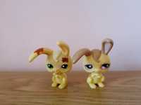 Littlest pet shop lps zestaw dwa króliki