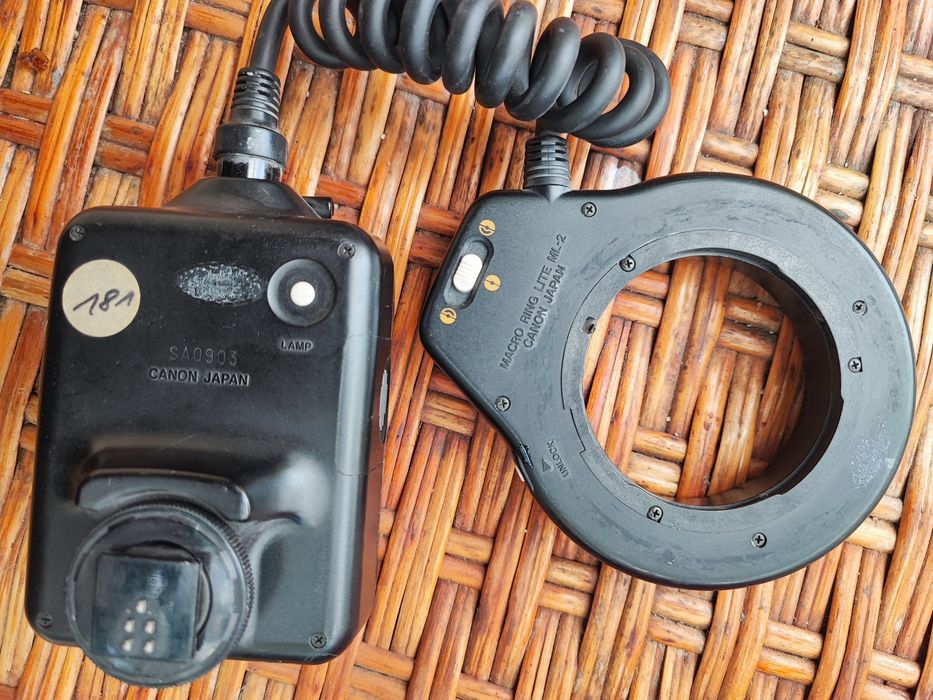 Кольцевая макровспышка canon ml 2