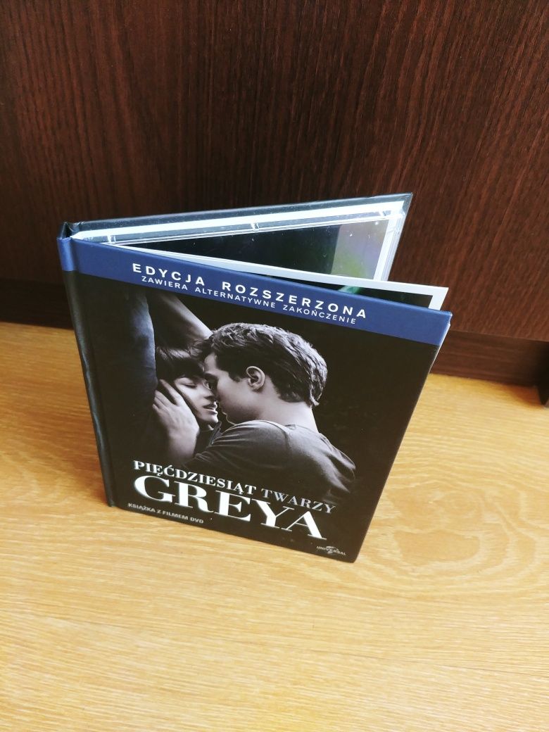 Pięćdziesiąt twarzy Greya - film DVD w pięknej oprawie