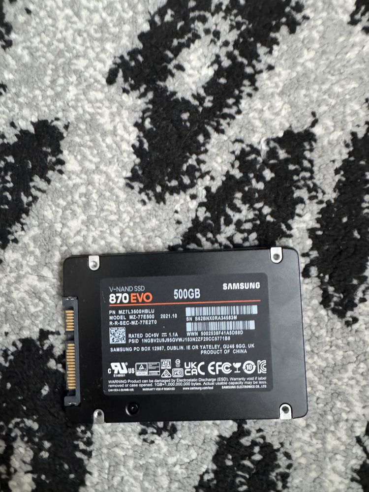 SSD Samsung 870 EVO 500GB 2.5