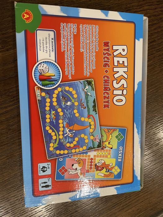 Reksio wyścig + chińczyk