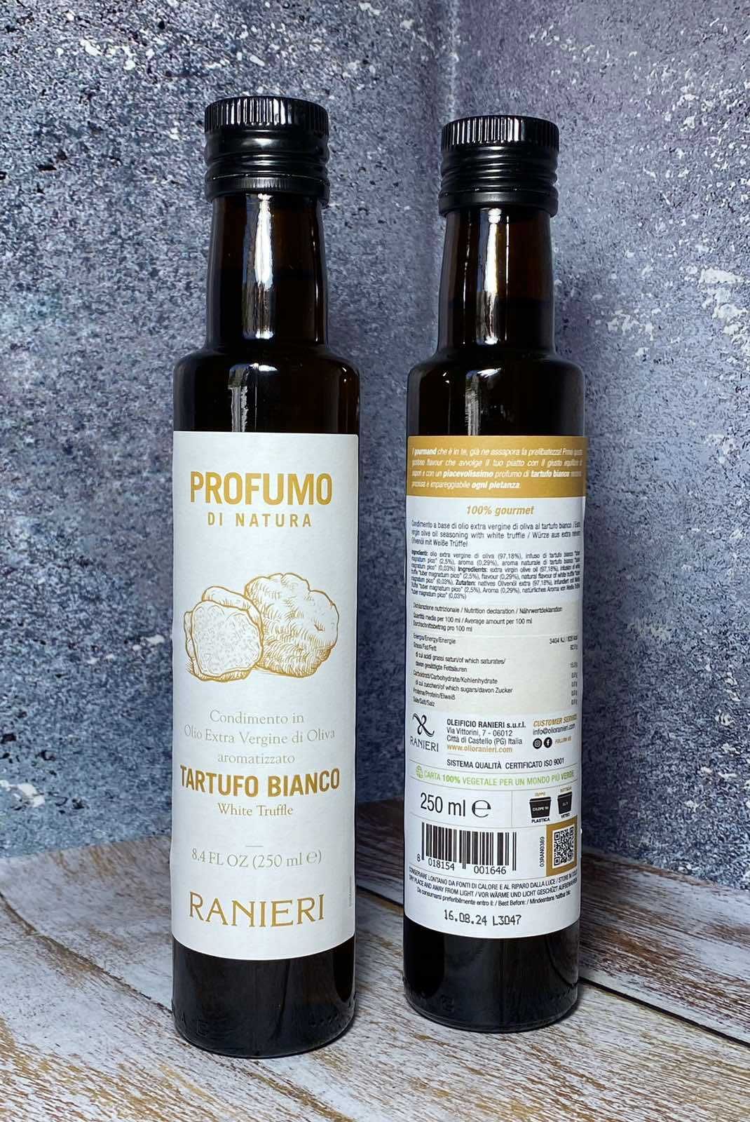 Оливкова олія Profumo з ароматом білого трюфеля 
Вага 250 мл