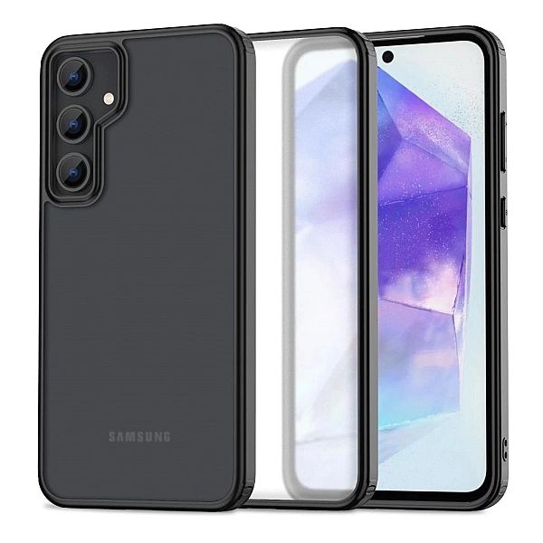 Etui Tech-Protect MagMat na Samsung Galaxy A55/5G - czarny mat