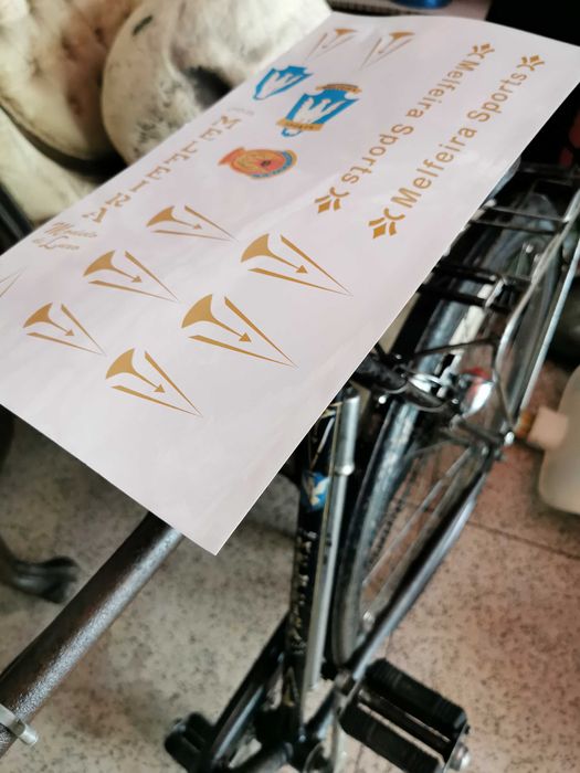 Autocolantes bicicletas  pasteleiras Melfeira