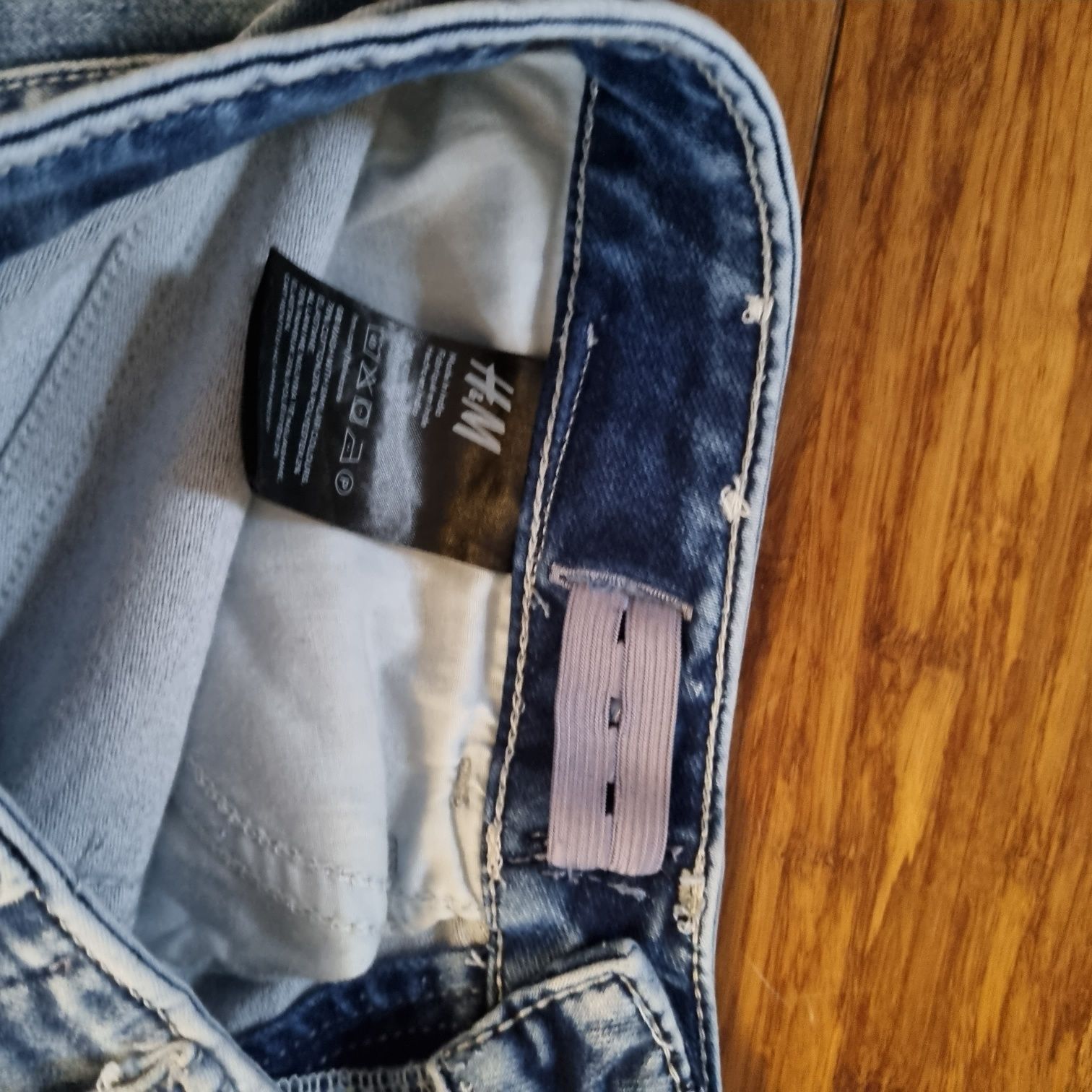 Jeansy dżinsy denim H&M 164