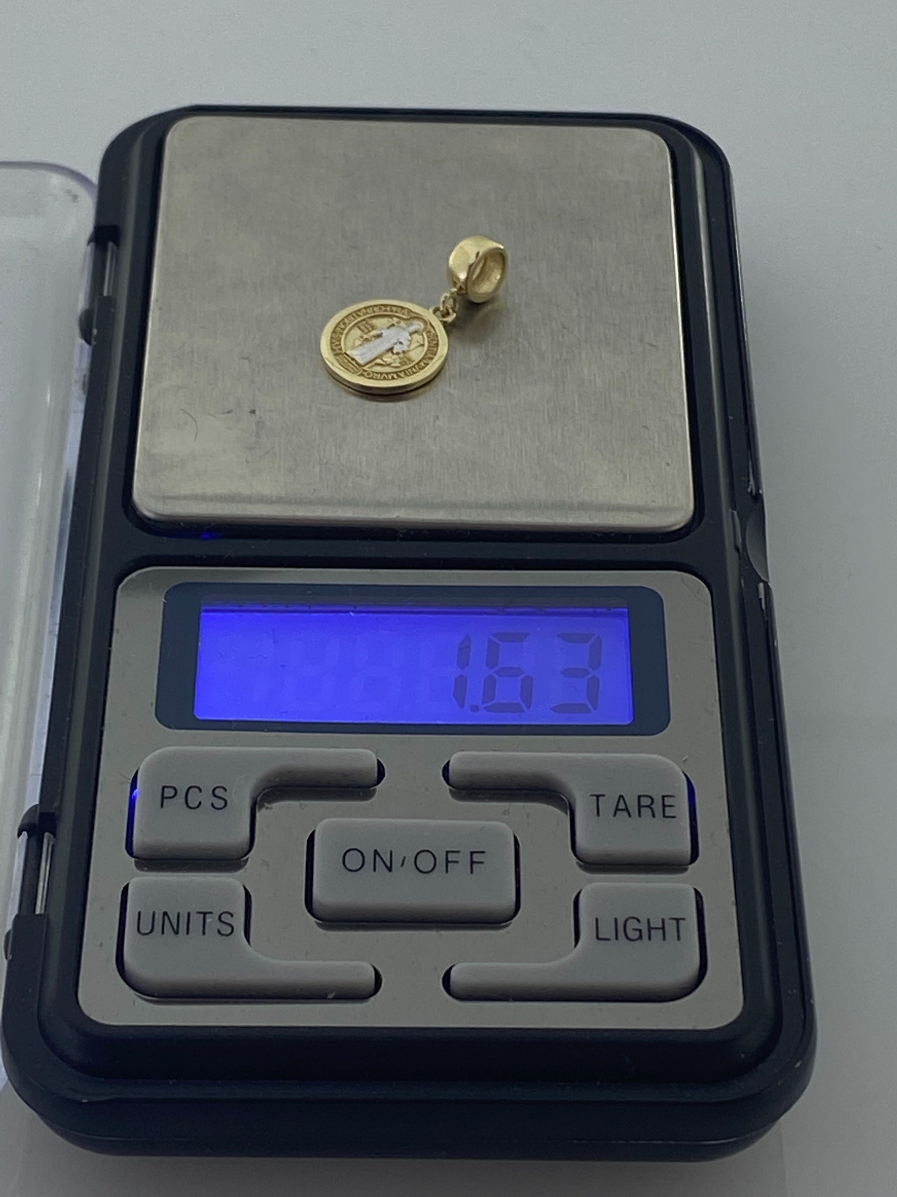 Złoty element charms na bransoletkę Pandora, Próba 585. Nowy (1013)