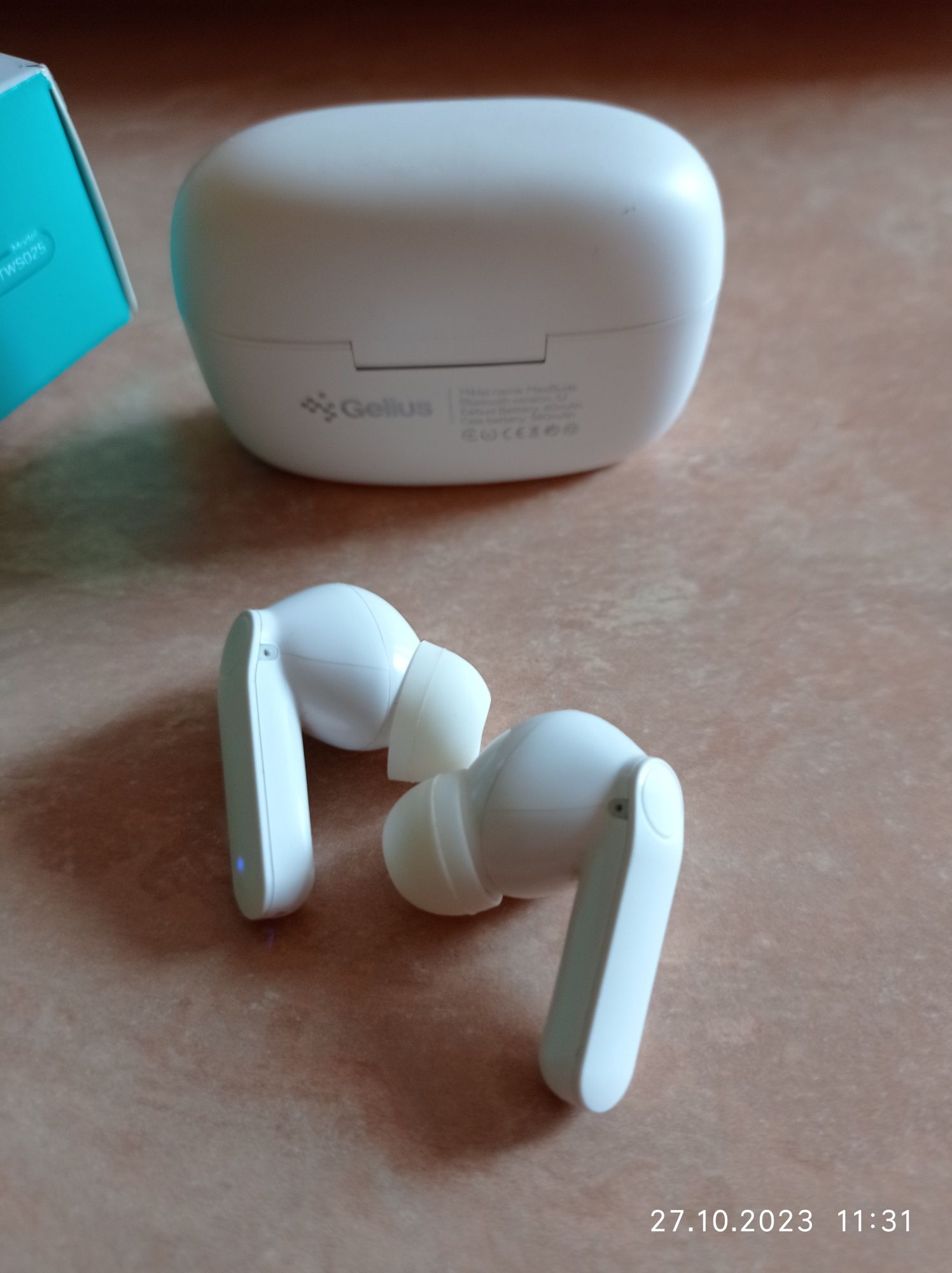 Навушники Bluetooth TWS  Gelius MaxBuds GP-TWS025 White