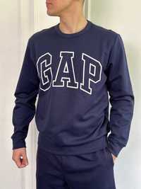 Світшот Gap Tapestry Navy fleece