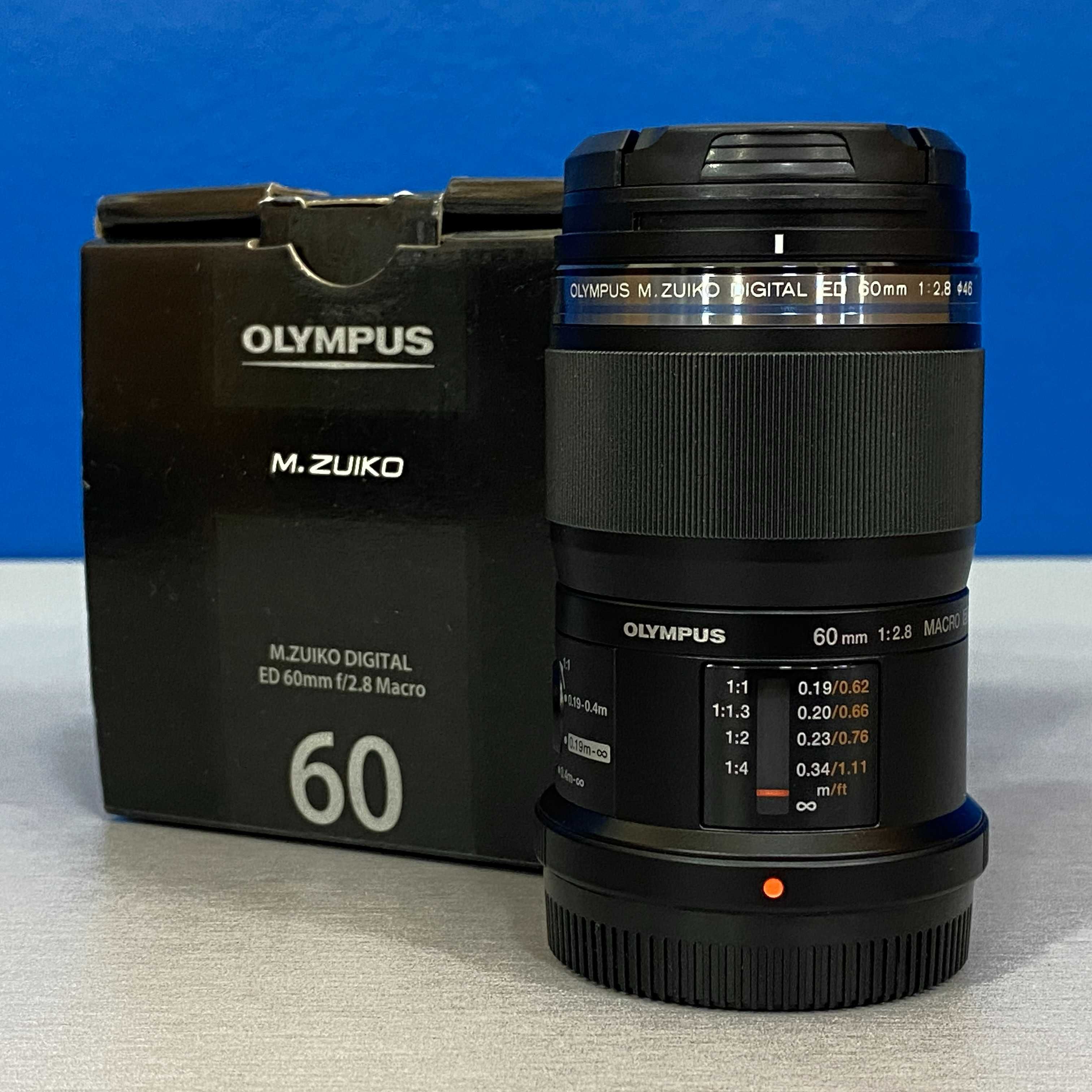 Olympus M.Zuiko Digital 60mm f/2.8 Macro ED (3 ANOS DE GARANTIA)