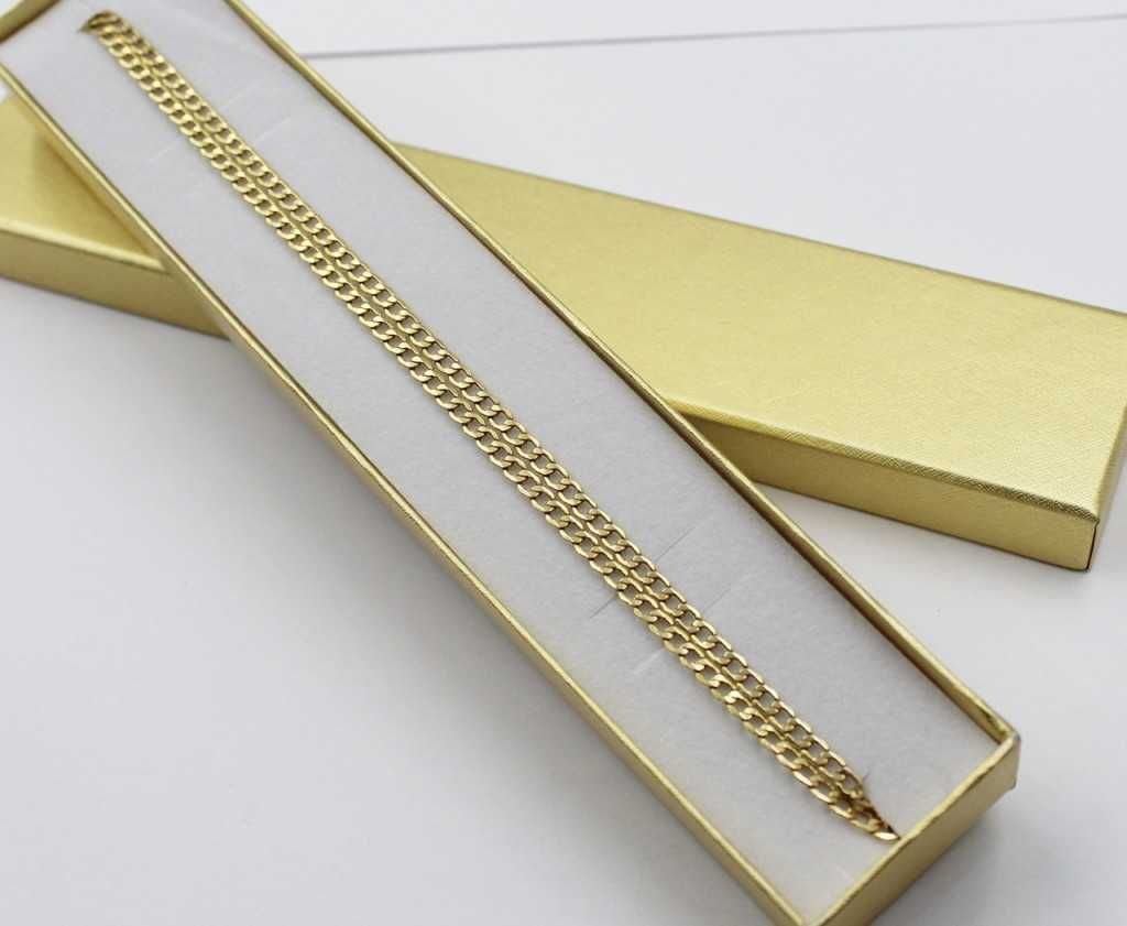 Złoty łańcuszek Pancerka 585 3,67g 45cm 3mm