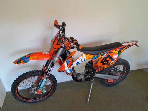 KTM EXC 350 EXC-F 2017, zarejestrowany