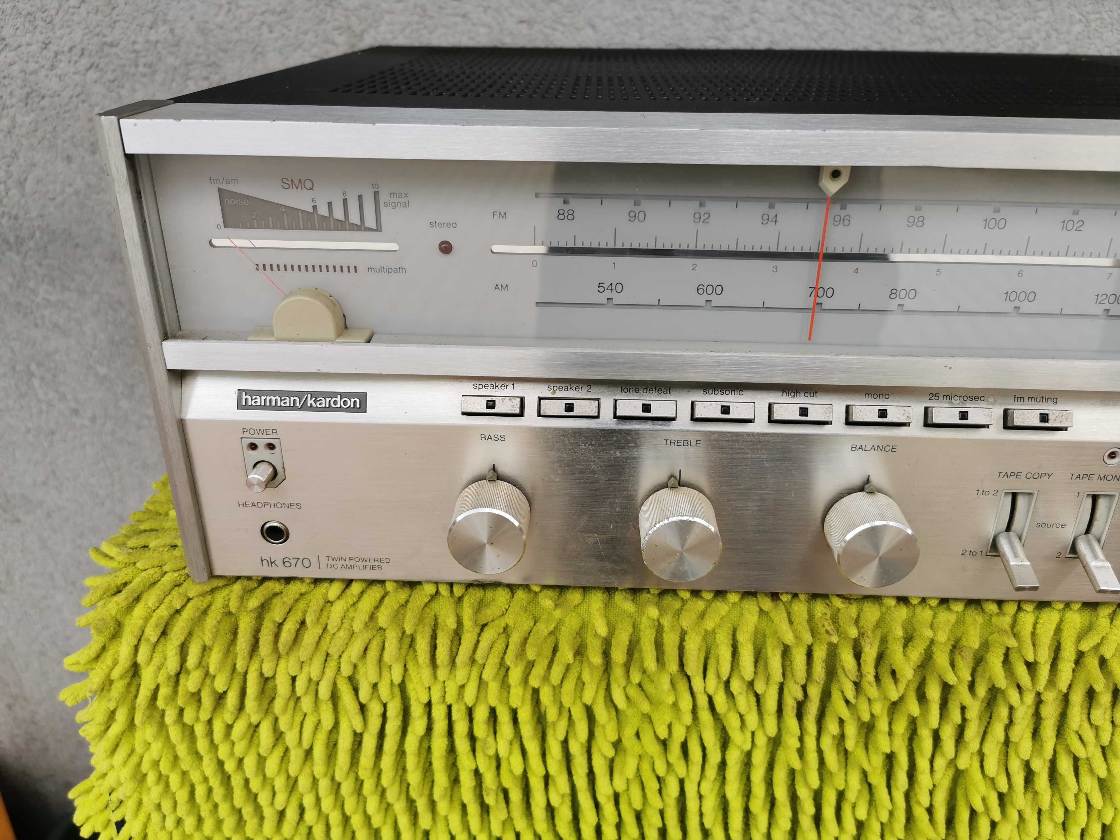 amplituner harman kardon hk 670r vintage