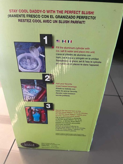 Retro Series Slush Style Annees  50 Maszyna do slushie