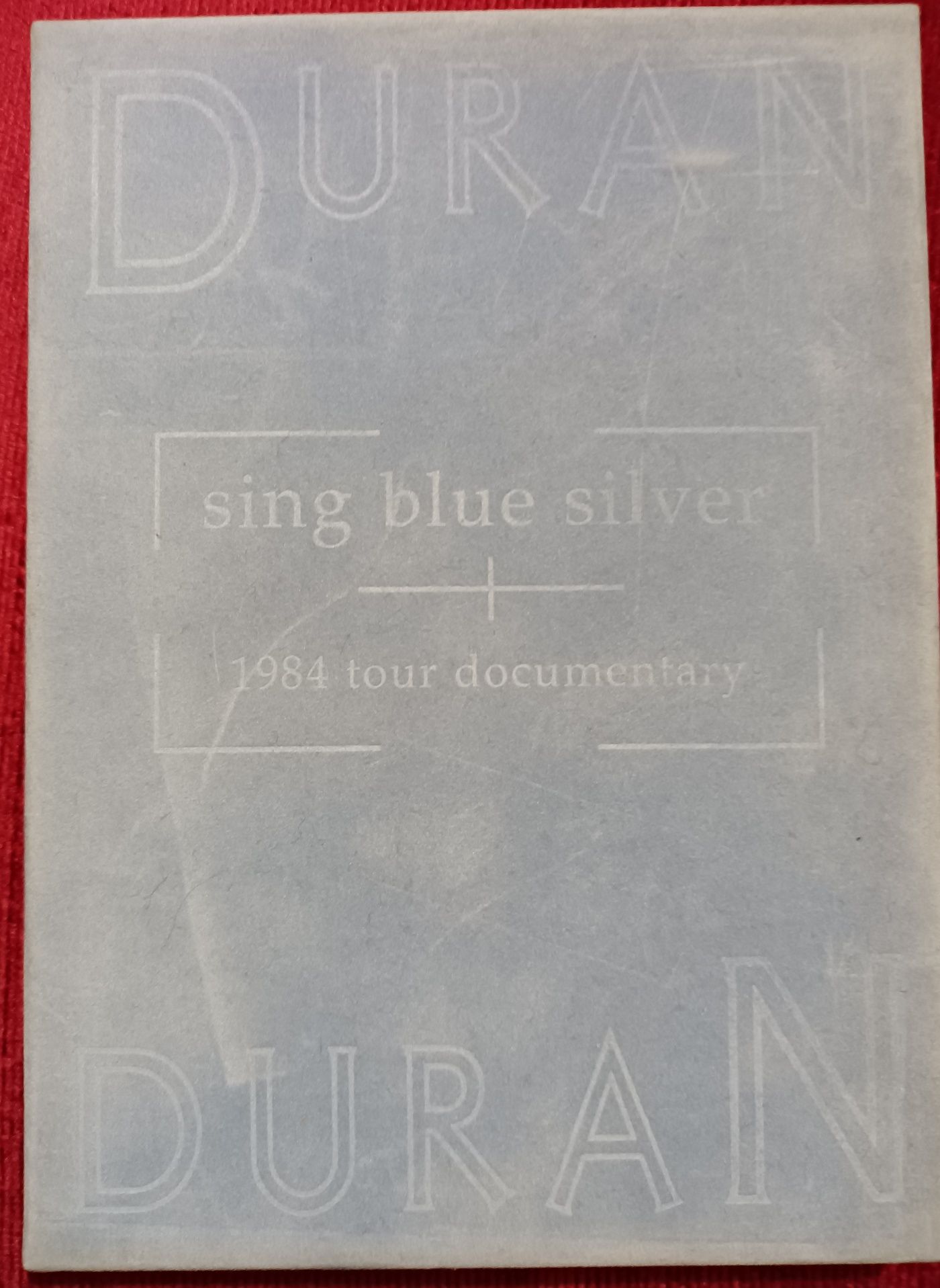 Duran Duran "Sing Blue Silver" DVD RARO