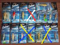 Woblery Salmo Executor Minnow Butcher Frisky Hornet inne