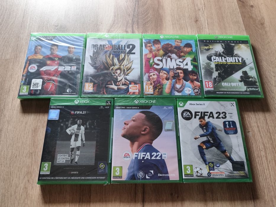 Jogos Xbox One e series X novos / selados
