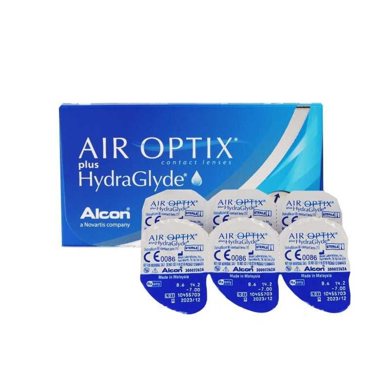 Контакті лінзи (поштучно) Air Optix plus HydraGlyde.