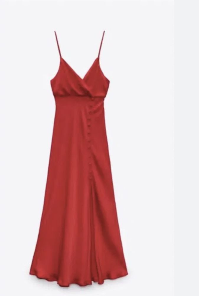 Червона сукня ZARA, розмір М