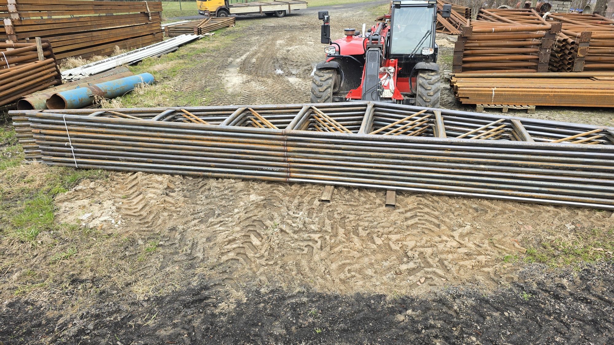 Kratownica 10m konstrukcja stalowa na dach wiata magazyn bindra