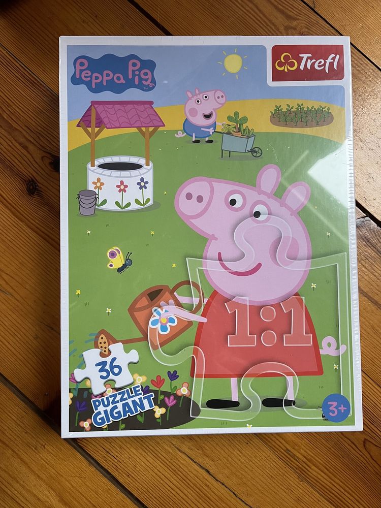 Puzzle Świnka Peppa