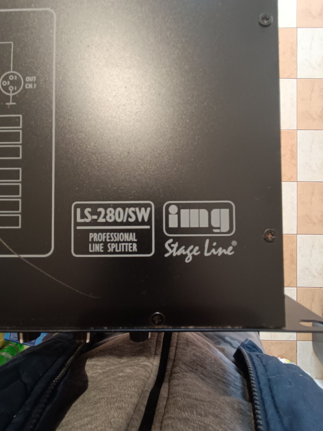 Wzmacniacz IMG STA-1508 +splitter IMG LS-280/SW