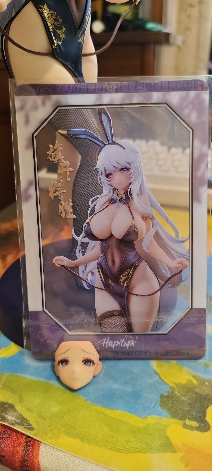 Аниме фигурка Qi Kai De Sheng Bunny Girl illustration