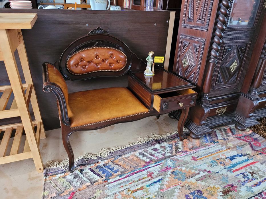 Cadeira / Namoradeira antiga, em muito bom estado geral