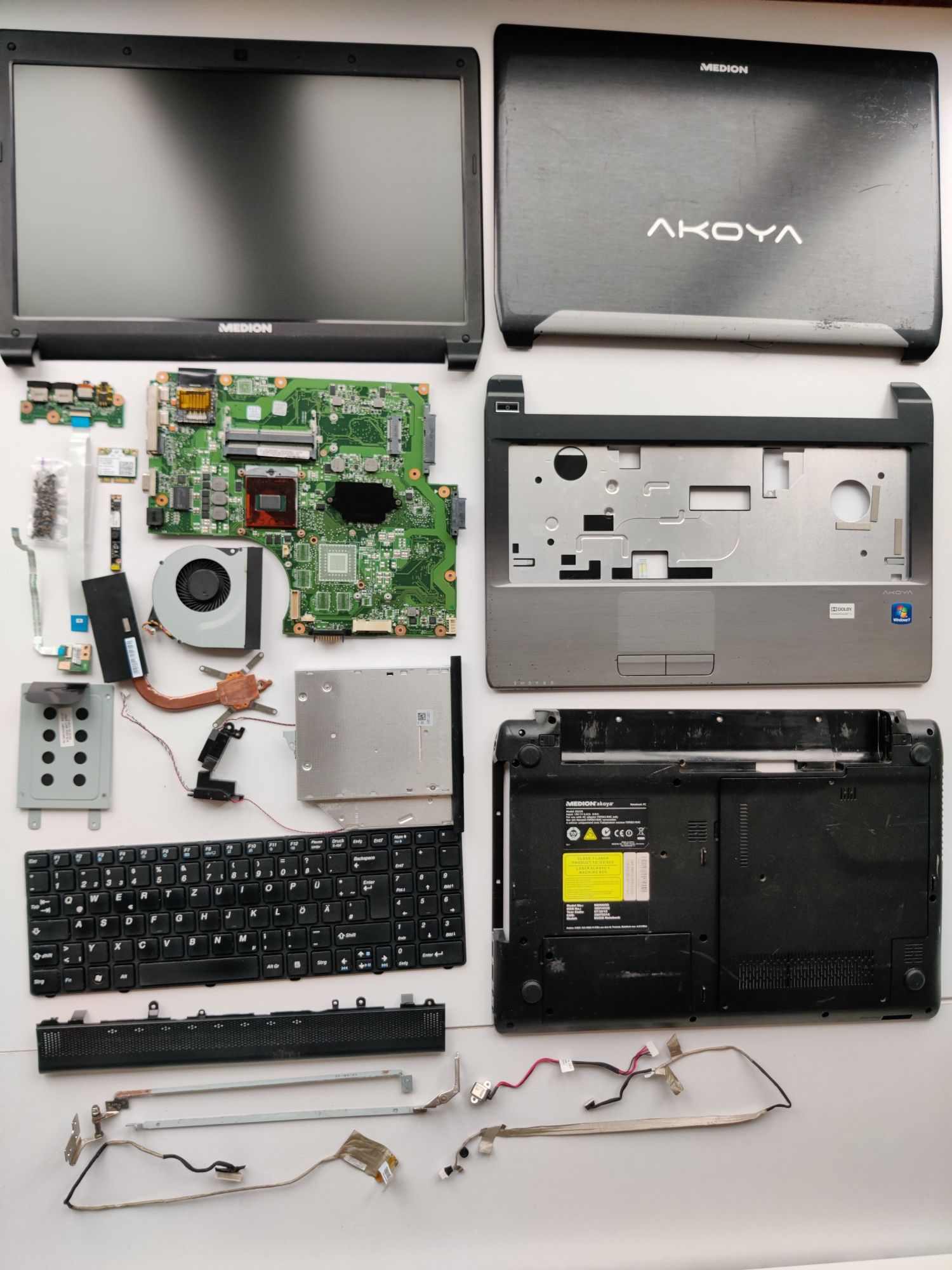 Материнська плата MEDION Akoya E6228 MD 98980, A35YA Rev:2.0