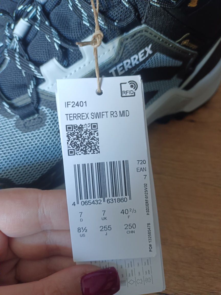 Buty trekkingowe Adidas Terrex Swif R3 Mid GTX W
