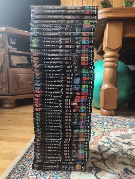 Z Archiwum X – kultowy serial na DVD, kolekcja 49 płyt, lektor/napisy