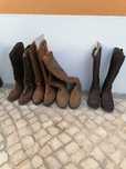 Botas várias como novas