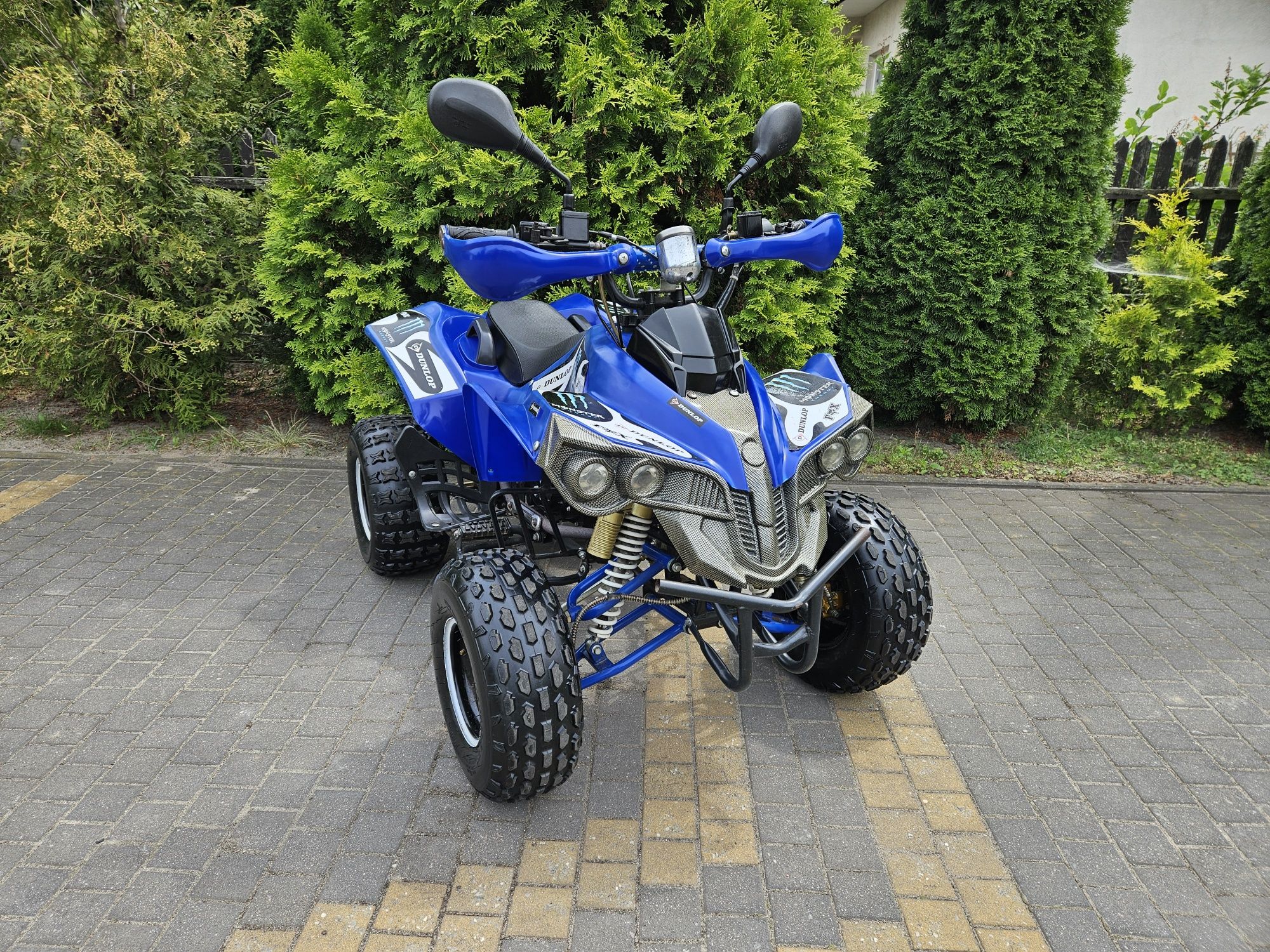 Quad Bombardier 125cc półautomat 3+1, 8", xtr kxd varia hummer
