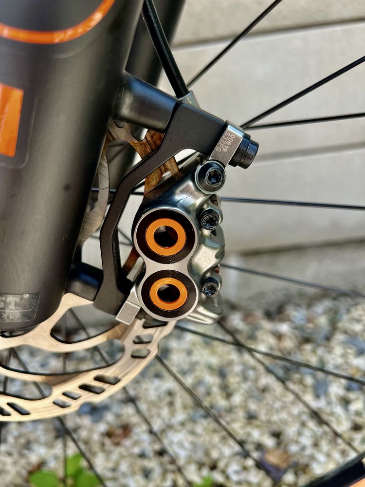 CUBE TM140, Carbon, FOX 36, przeb:1583 km OKAZJA!