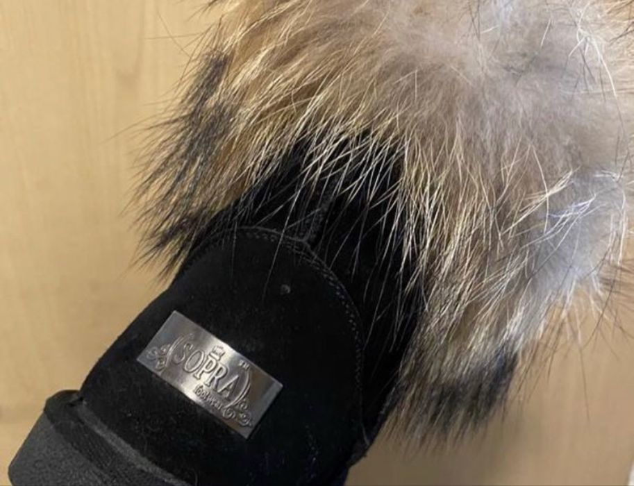 Угги натуральный замш и мех