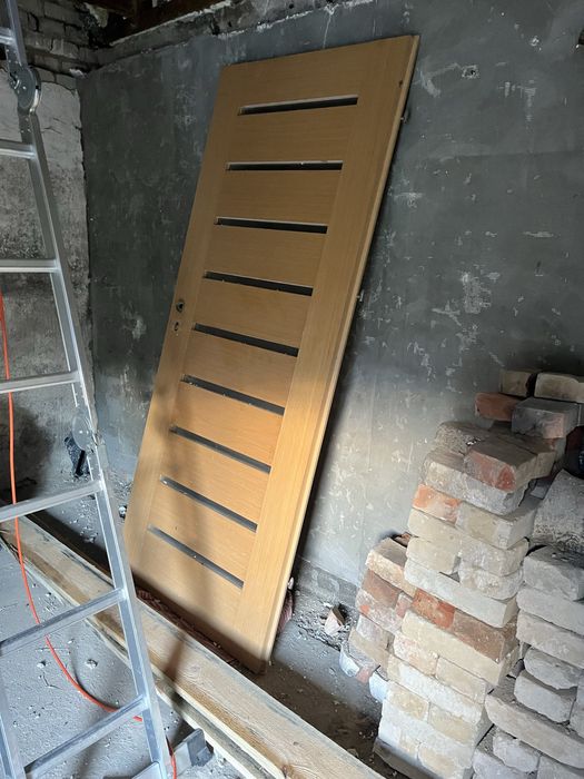 Drzwi wewnętrzne, drewniane