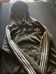 casaco adidas vintage castanho tamanho L