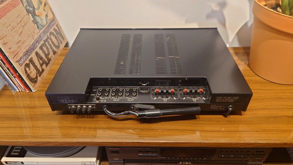 Kraus/Cybernet CR80S amplituner stereo, japoński vintage lata 80te