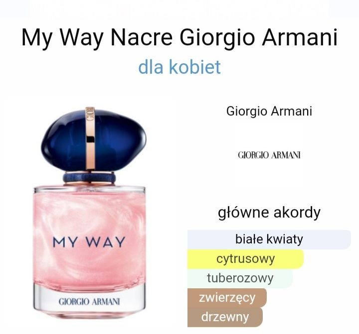 Giorgio Armani My Way Nacre