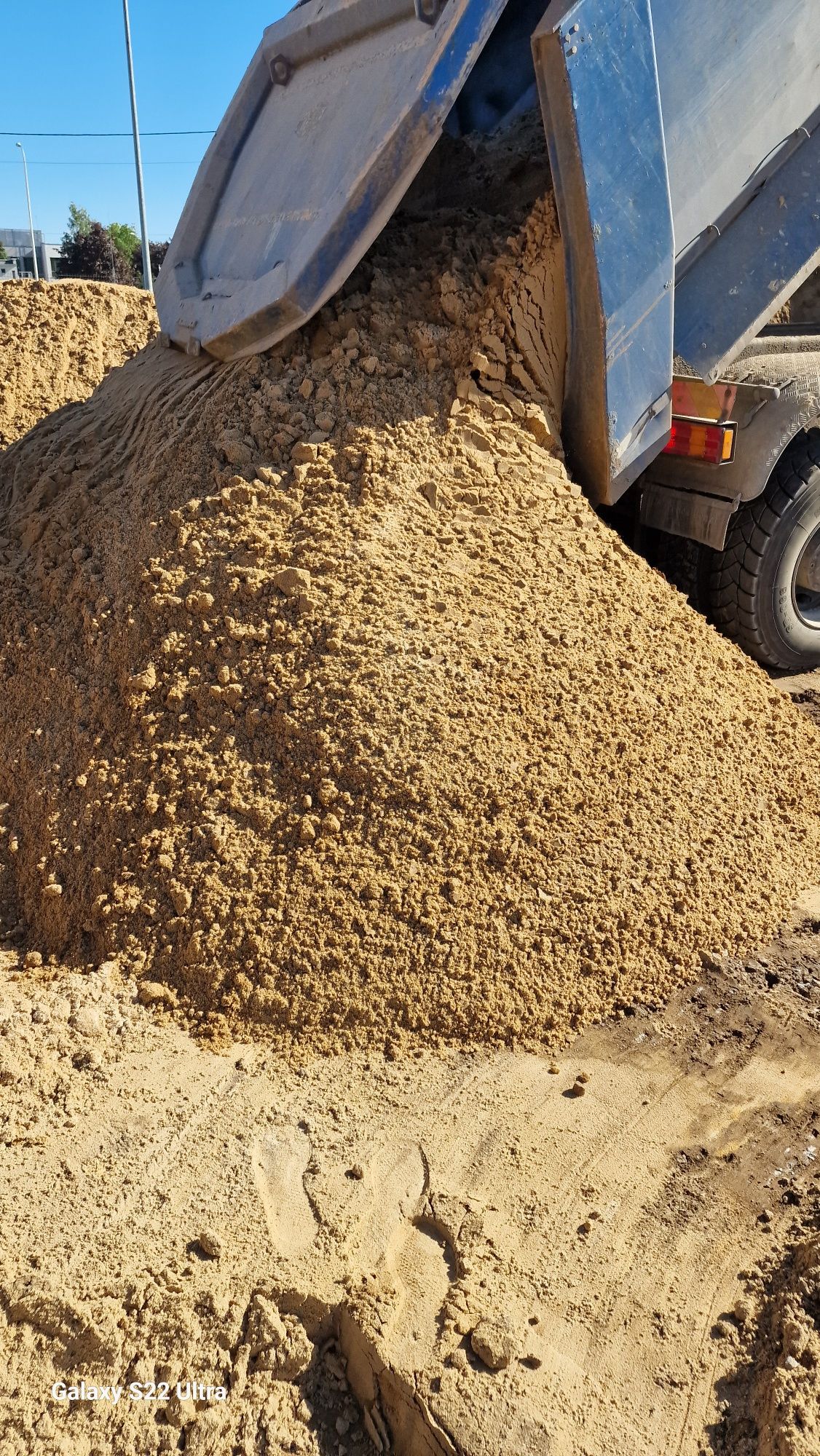 Piasek pod kostke z transportem Warszawa