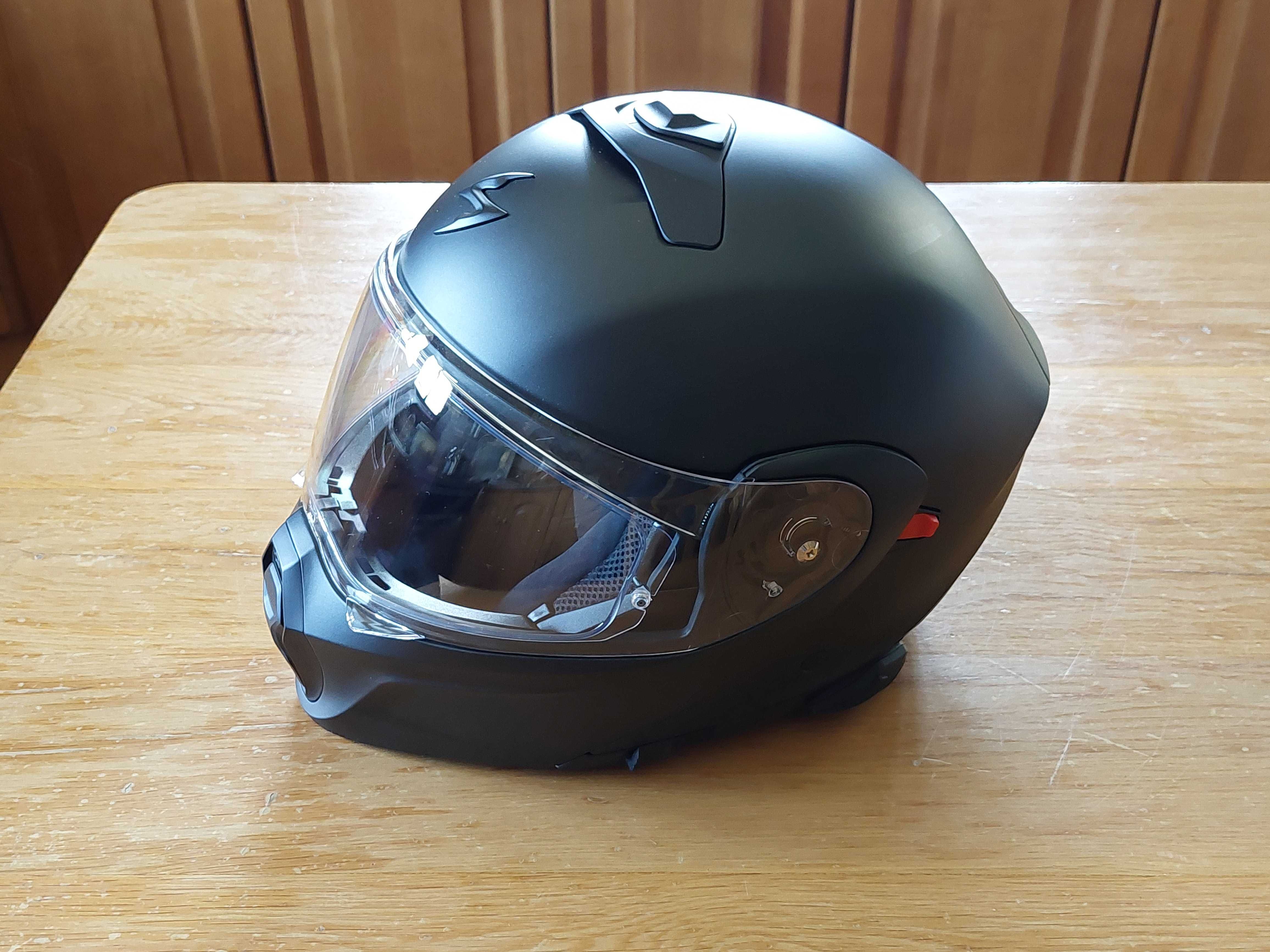 capacete scorpion exo-930 smart matt pearl black