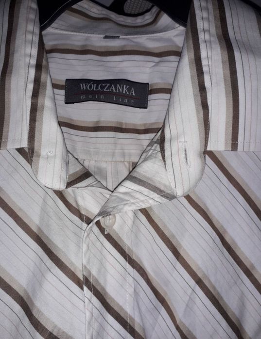 Koszula męska z długim rękawem Wólczanka