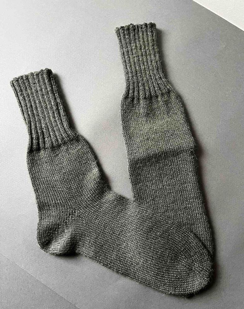 Чоловічі шкарпетки ручної роботи, вовна